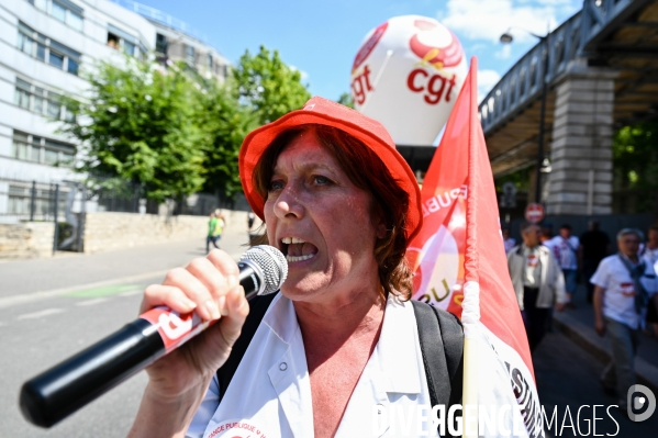 Manifestation des professions de santé