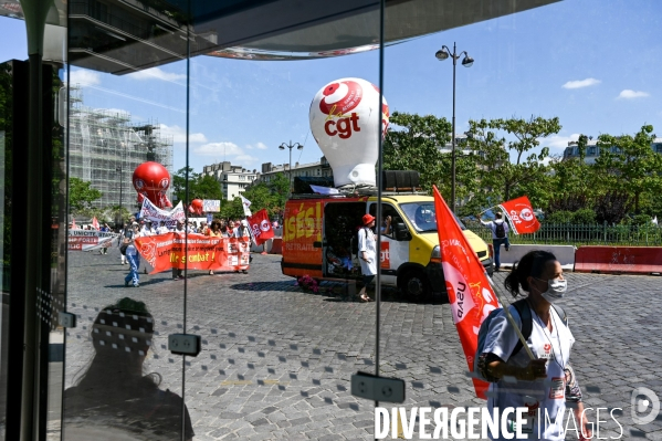 Manifestation des professions de santé