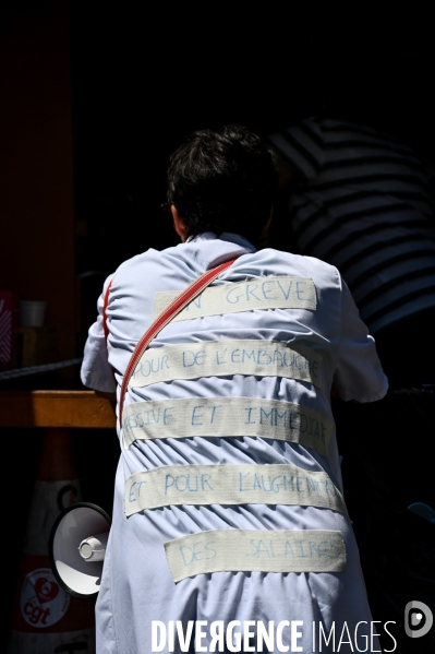 Manifestation des professions de santé