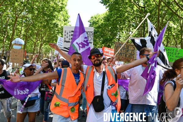 Manifestation des professions de santé