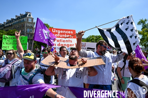 Manifestation des professions de santé