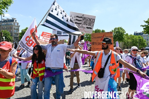 Manifestation des professions de santé