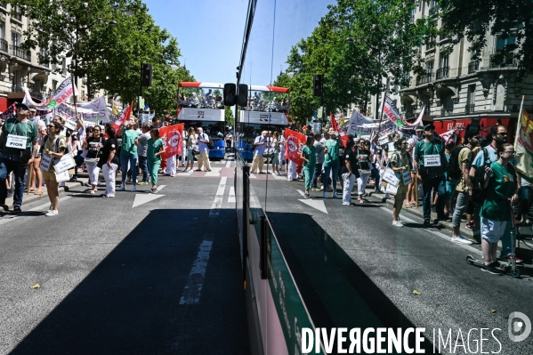 Manifestation des professions de santé