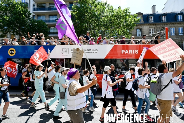 Manifestation des professions de santé