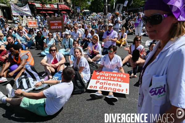 Manifestation des professions de santé