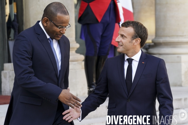 Le Premier Ministre du Mali, M. Boubou CISSE à l Elysée.