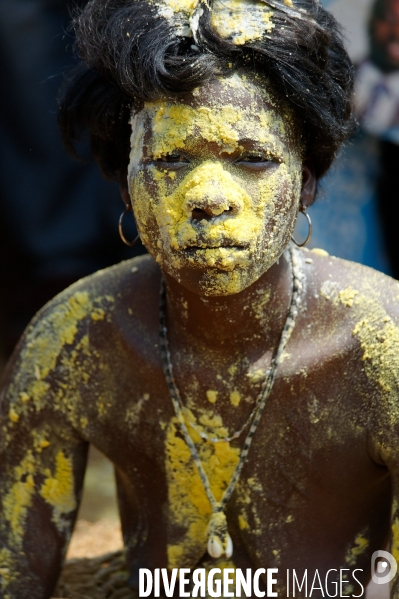 TOGO : Culte vaudou du dieu guerrier KOKOU