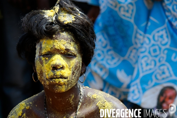 TOGO : Culte vaudou du dieu guerrier KOKOU