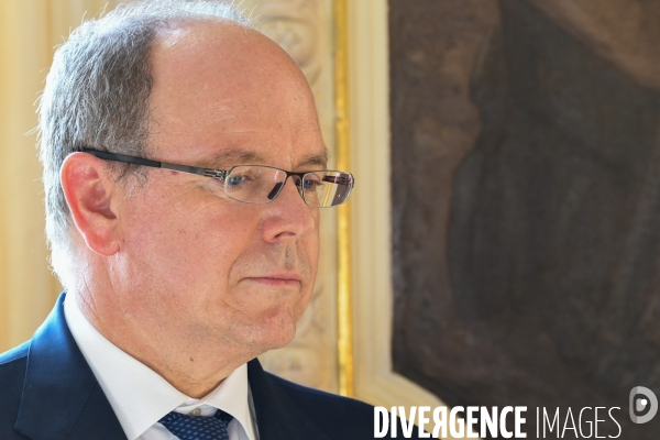 A Romans, le prince Albert II de Monaco sur les traces de l histoire des Grimaldi