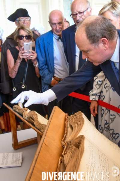 A Romans, le prince Albert II de Monaco sur les traces de l histoire des Grimaldi