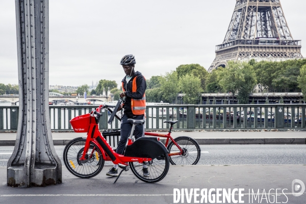 Paris - Mobilites douces par temps de particules fines