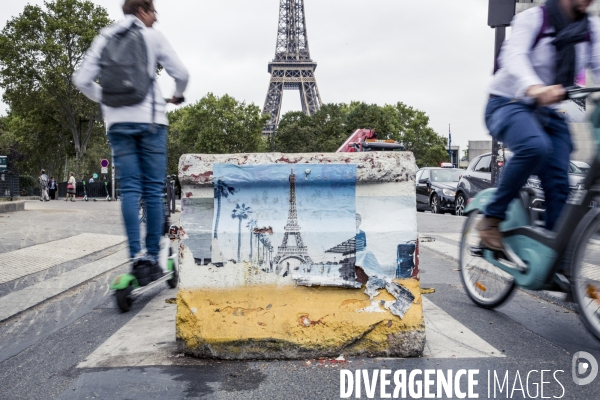 Paris - Mobilites douces par temps de particules fines