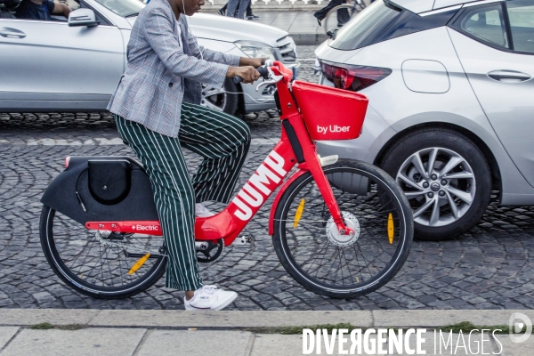 Paris - Mobilites douces par temps de particules fines