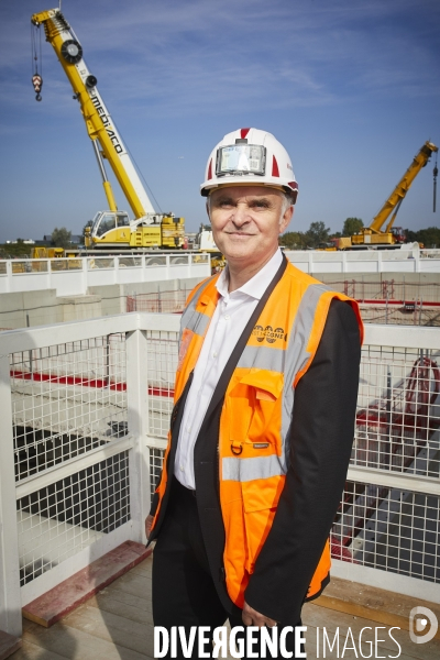 Baptême du premier tunnelier de la ligne 16 du Grand Paris Express