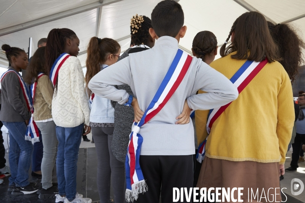 Baptême du premier tunnelier de la ligne 16 du Grand Paris Express