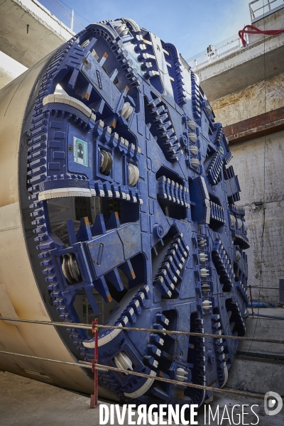 Baptême du premier tunnelier de la ligne 16 du Grand Paris Express