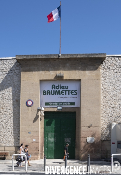 Visite du bâtiment Aile Nord de la Prison des Baumettes avant démolition