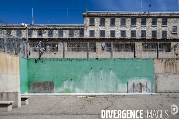 Visite du bâtiment Aile Nord de la Prison des Baumettes avant démolition