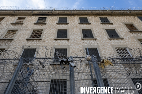 Visite du bâtiment Aile Nord de la Prison des Baumettes avant démolition