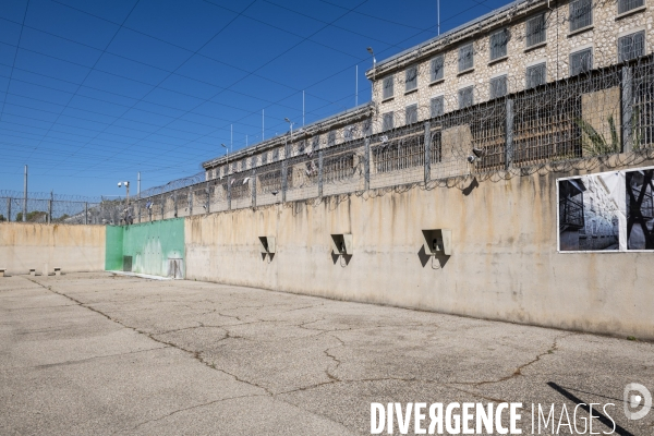 Visite du bâtiment Aile Nord de la Prison des Baumettes avant démolition