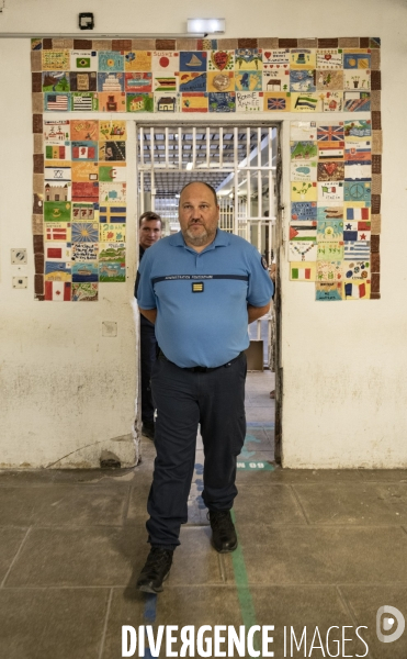 Visite du bâtiment Aile Nord de la Prison des Baumettes avant démolition