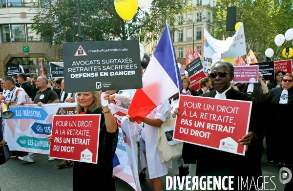 Mobilisation contre la reforme des retraites