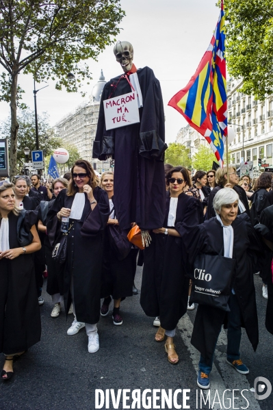 Manifestation à l appel du collectif SOS retraites.