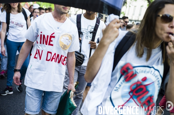 Manifestation à l appel du collectif SOS retraites.