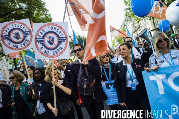 Manifestation à l appel du collectif SOS retraites.