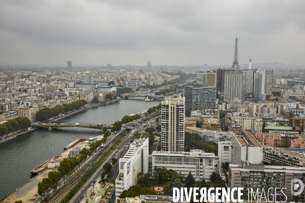 Conference presse de Anne Hidalgo , Maire de Paris, sur la Qualité de l air