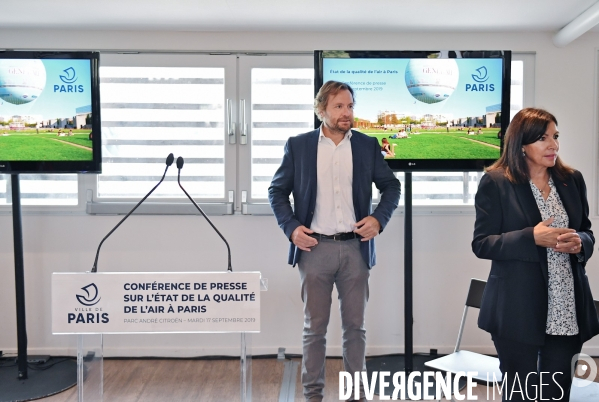 Conférence de presse d Anne HIDALGO