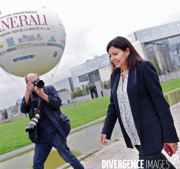 Conférence de presse d Anne HIDALGO