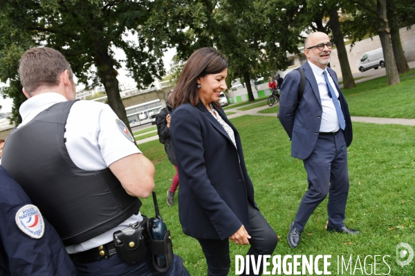 Conférence de presse d Anne HIDALGO