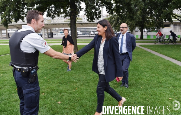 Conférence de presse d Anne HIDALGO