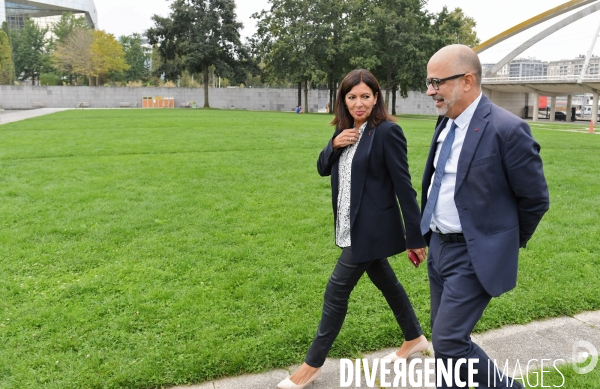 Conférence de presse d Anne HIDALGO