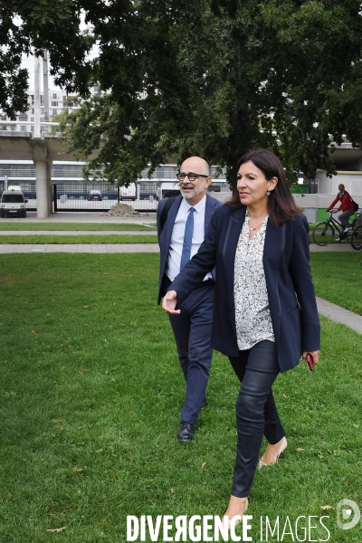 Conférence de presse d Anne HIDALGO