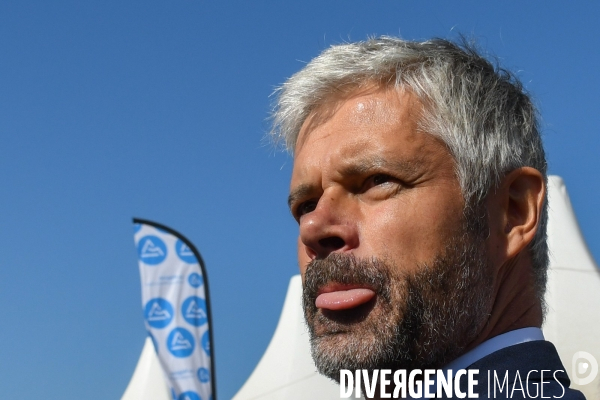 Laurent Wauquiez au salon Tech & Bio
