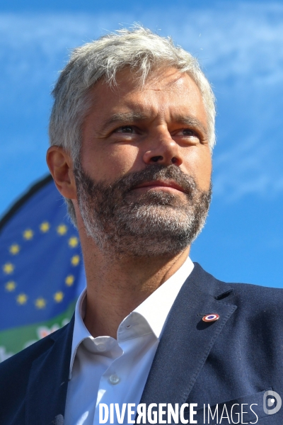 Laurent Wauquiez au salon Tech & Bio