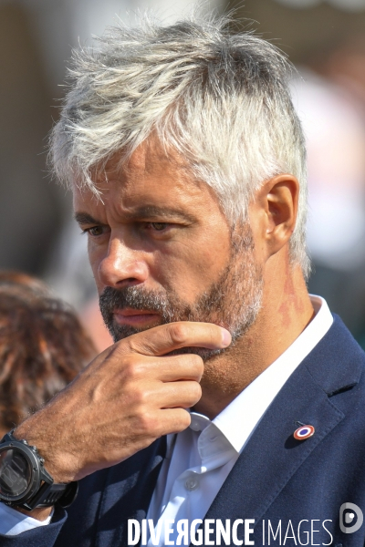 Laurent Wauquiez au salon Tech & Bio