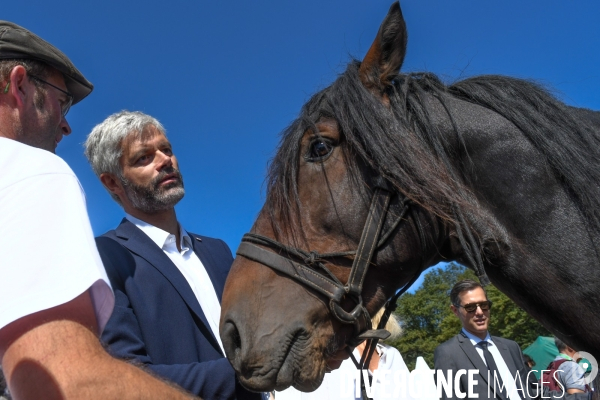 Laurent Wauquiez au salon Tech & Bio