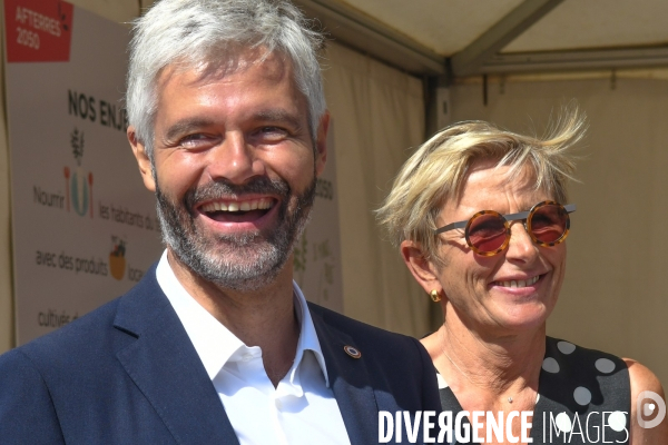 Laurent Wauquiez au salon Tech & Bio