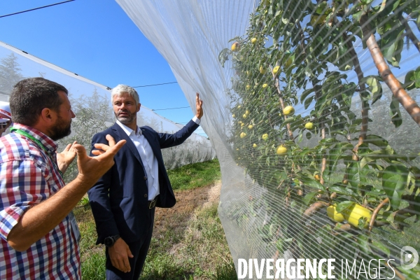 Laurent Wauquiez au salon Tech & Bio