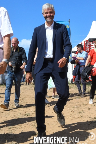 Laurent Wauquiez au salon Tech & Bio