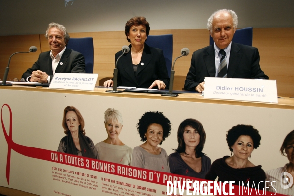 Huit ministres femme pour la journee depistage cancer du sein