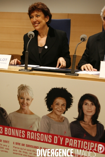 Huit ministres femme pour la journee depistage cancer du sein
