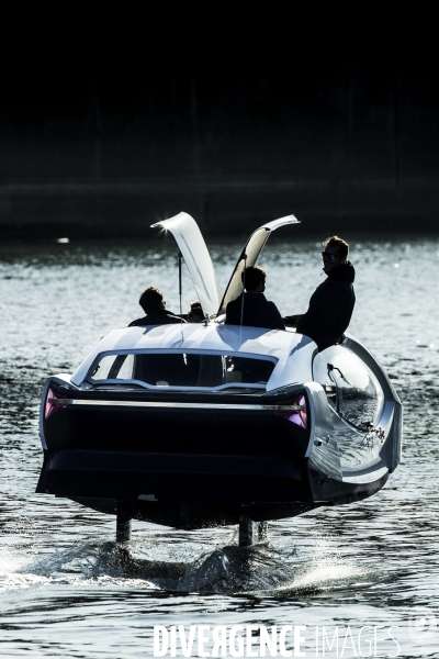 Nouvelle campagne d essais pour les Sea Bubbles, ces  taxis volants  sur la Seine.