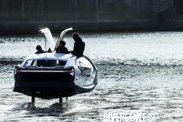 Nouvelle campagne d essais pour les Sea Bubbles, ces  taxis volants  sur la Seine.