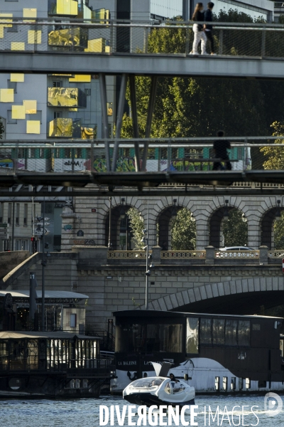 Nouvelle campagne d essais pour les Sea Bubbles, ces  taxis volants  sur la Seine.