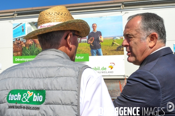 Didier Guillaume sur le salon Tech & Bio