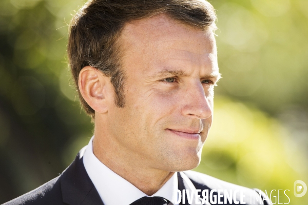 Portraits du président de la république Emmanuel MACRON